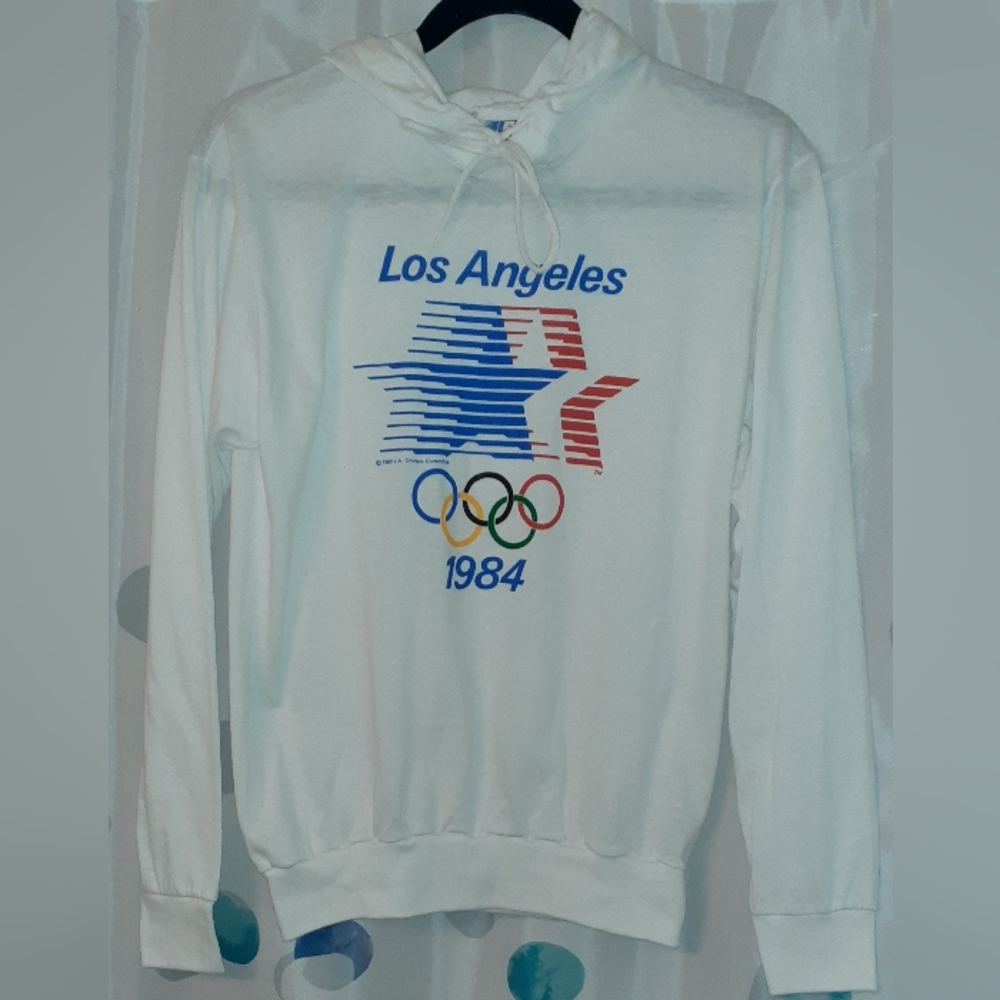 Vintage Levi's Los Angeles 1984 Olympic Long Sleeve H… Gem